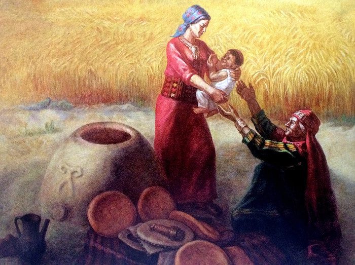 Oturan gelin