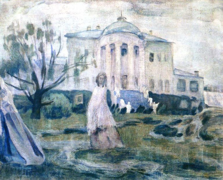 Призраки, картина М.Дурнова