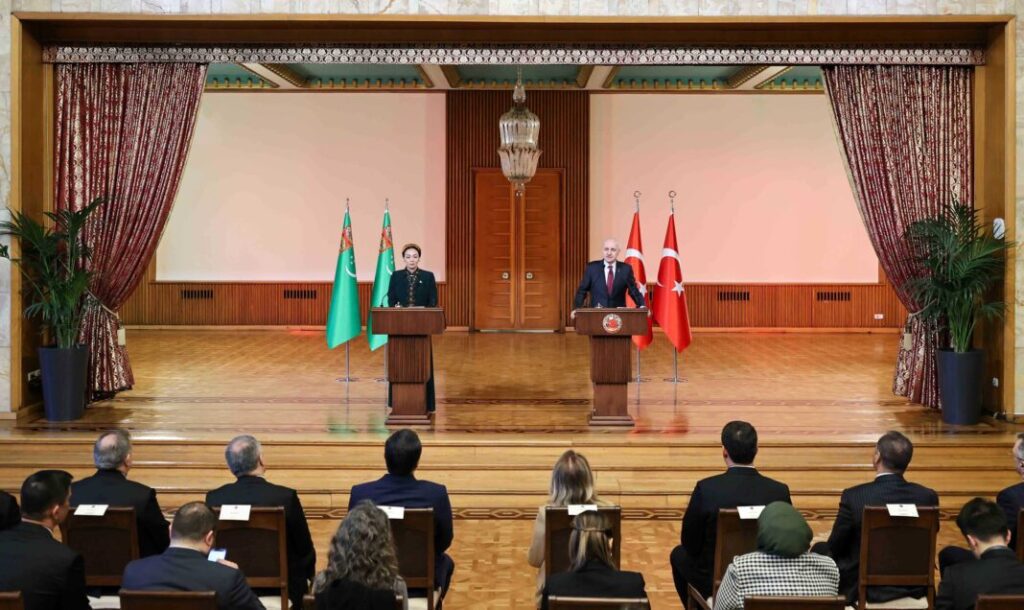 Türkmenistanyň Mejlisiniň Başlygy Türkiýe Respublikasynyň Beýik Millet Mejlisiniň Başlygy bilen duşuşdy