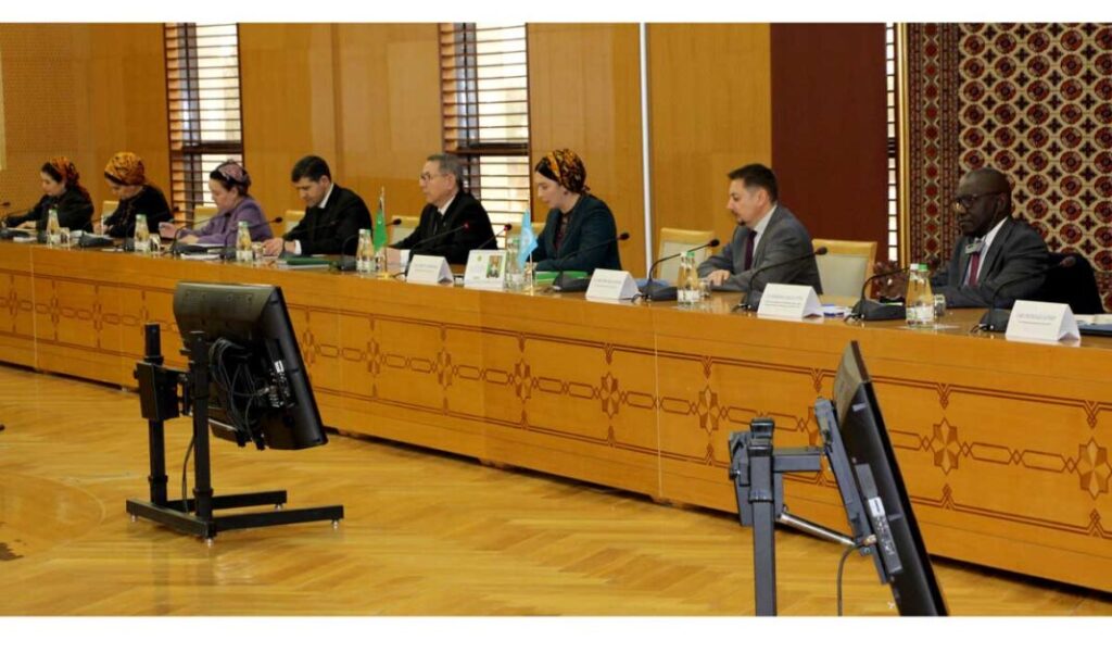 Türkmenistan bilen BMG-niň adam hukuklary we ynsanperwer hukugy babatynda hyzmatdaşlygy boýunça brifing geçirildi